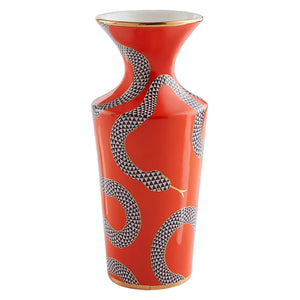 Orange Eden Cuff Vase