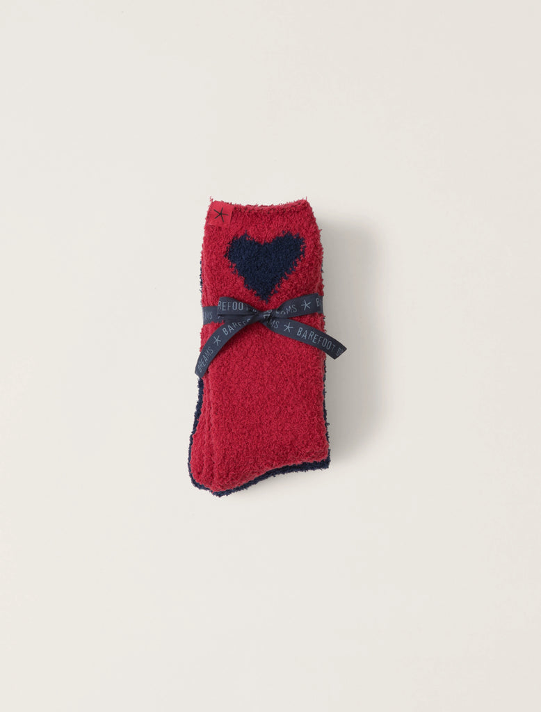 Cozychic® Heart Print Sock Set