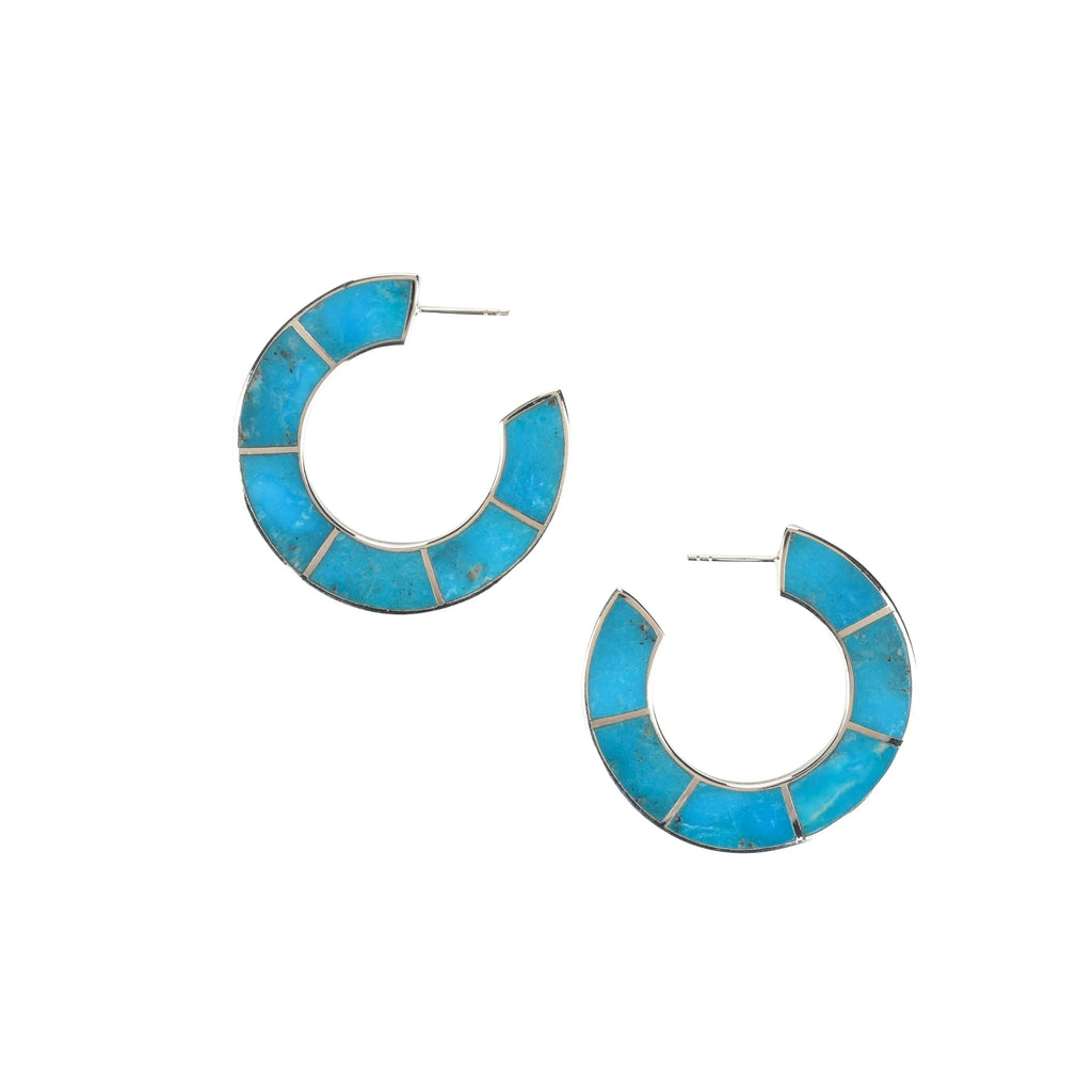 Sea Breeze Hoop Earrings