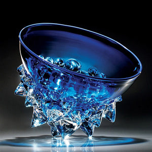 9" Cobalt Blue Thorn Vessel