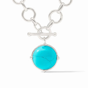 Honeybee Statement Necklace - Silver