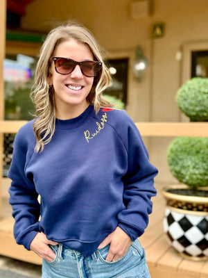 Ruidoso Raglan Crewneck Sweatshirt