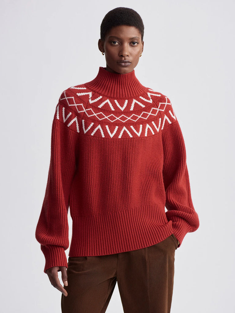 Marcie Fairisle Yoke Knit