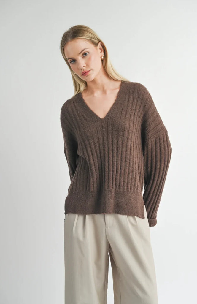 Carli V Neck Pullover