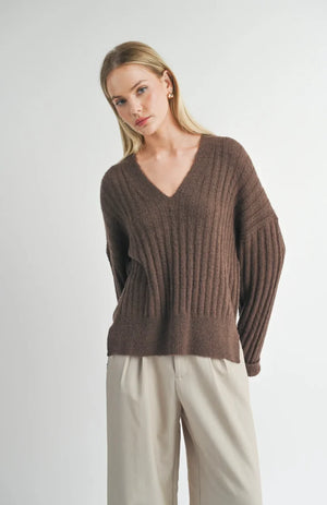 Carli V Neck Pullover