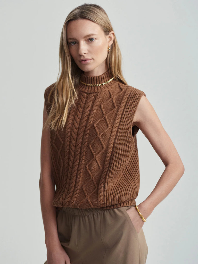 Joilette Roll Neck Vest