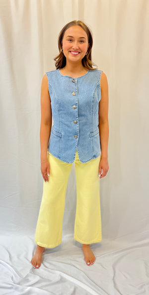 Sunshine Wide Leg Denim
