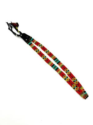 Red Chili Rose Hat Band