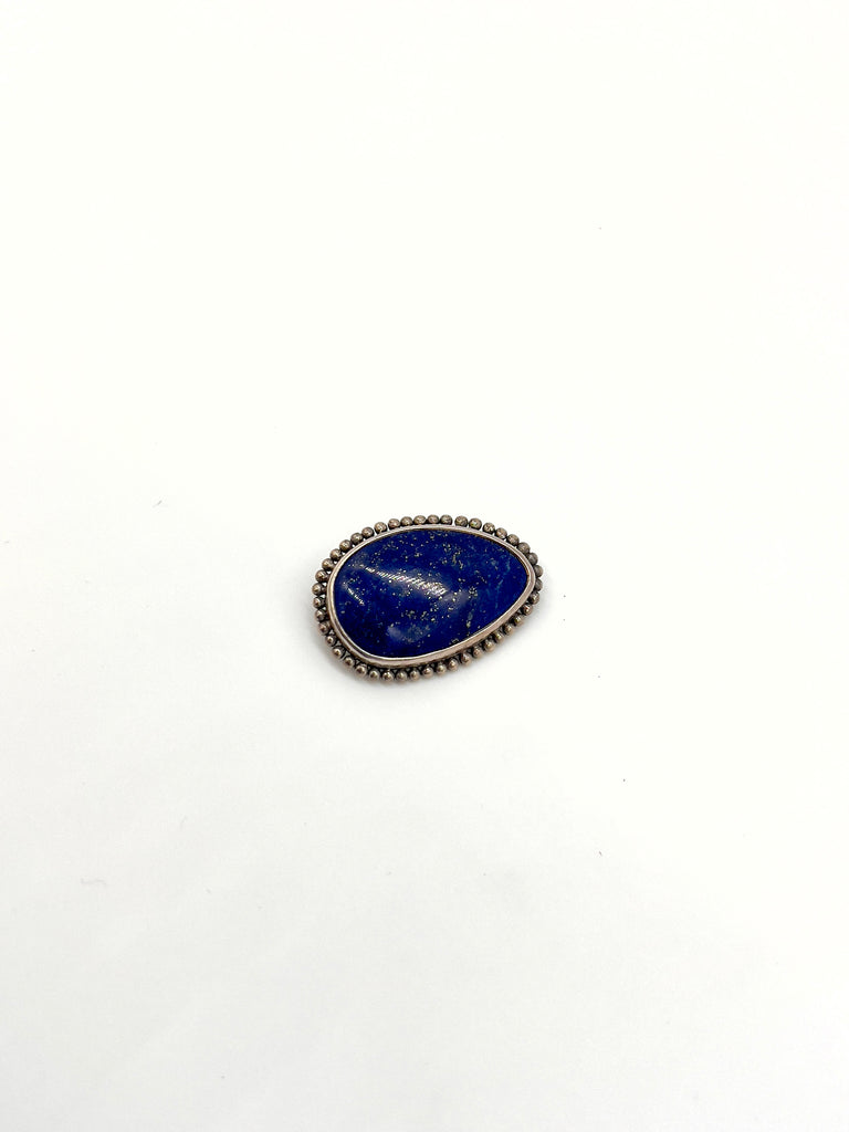 Nomad Navy Stone Pin