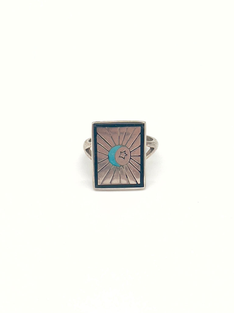 Nomad Moon Square Ring