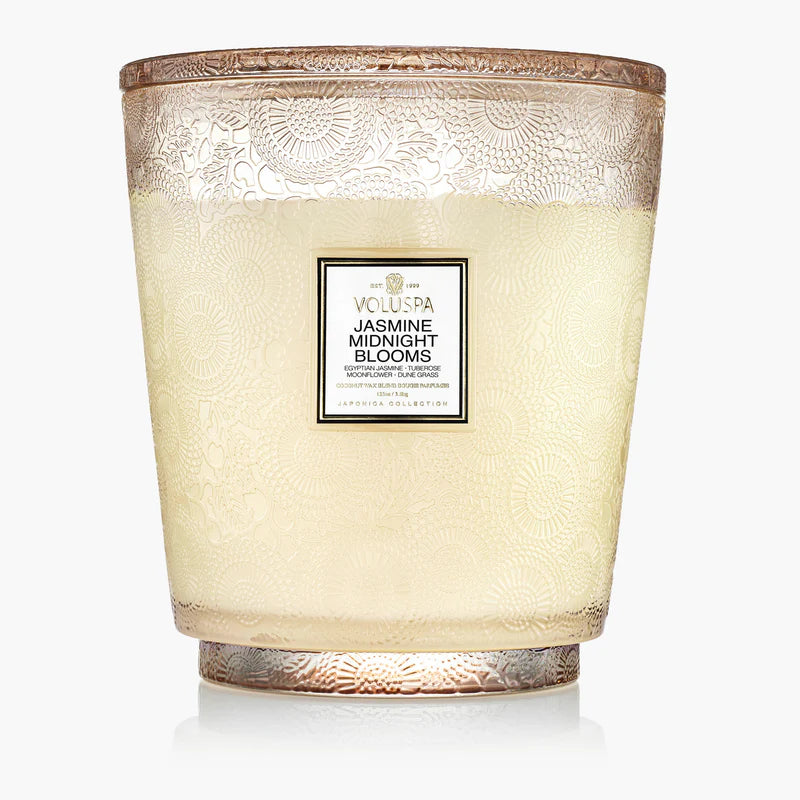 Jasmine Midnight Bloom 5W Hearth Candle