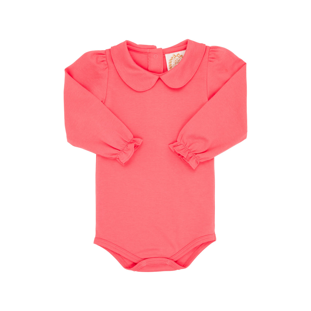 Maude's Peter Pan Collar Shirt & Onesie (Long Sleeve Pima)