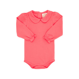 Maude's Peter Pan Collar Shirt & Onesie (Long Sleeve Pima)