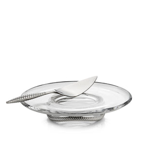 Braid Pedestal Cake Plate w/ Server