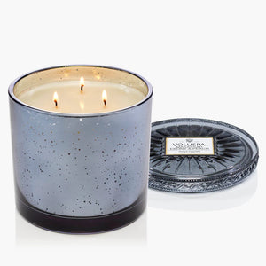 Makassar Ebony & Peach Grande Maison Candle
