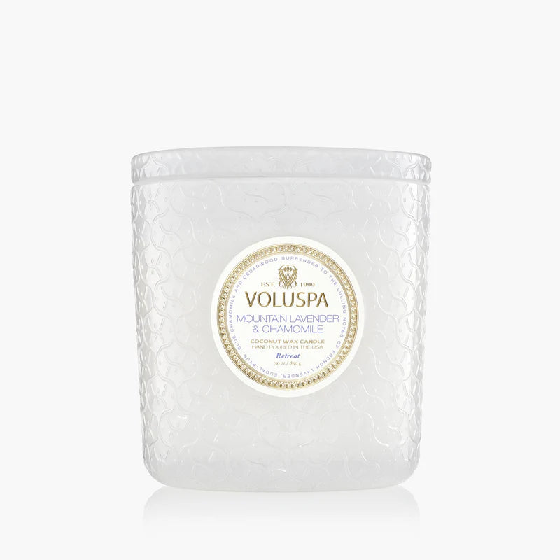 Mountain Lavender & Chamomile Boxed Luxe Candle