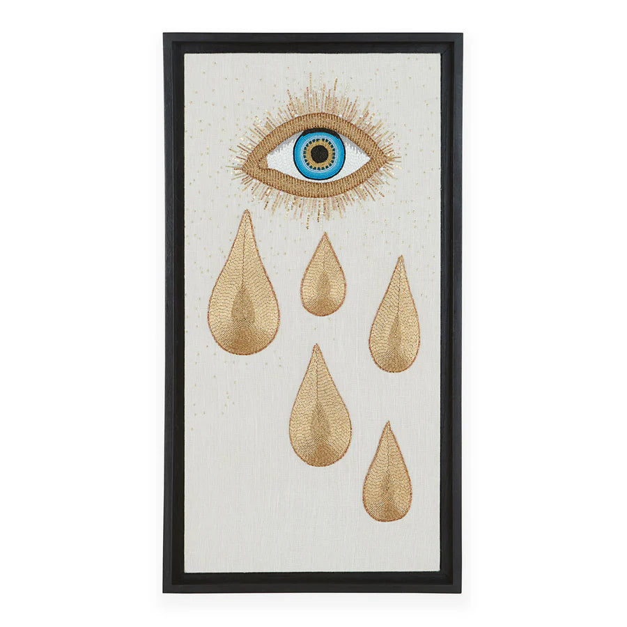 Muse Eye Tear Beaded Wall Art