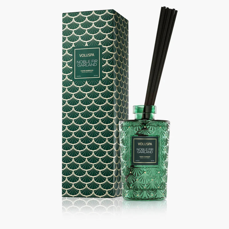 Noble Fir Garland 500ml Luxe Reed Diffuser