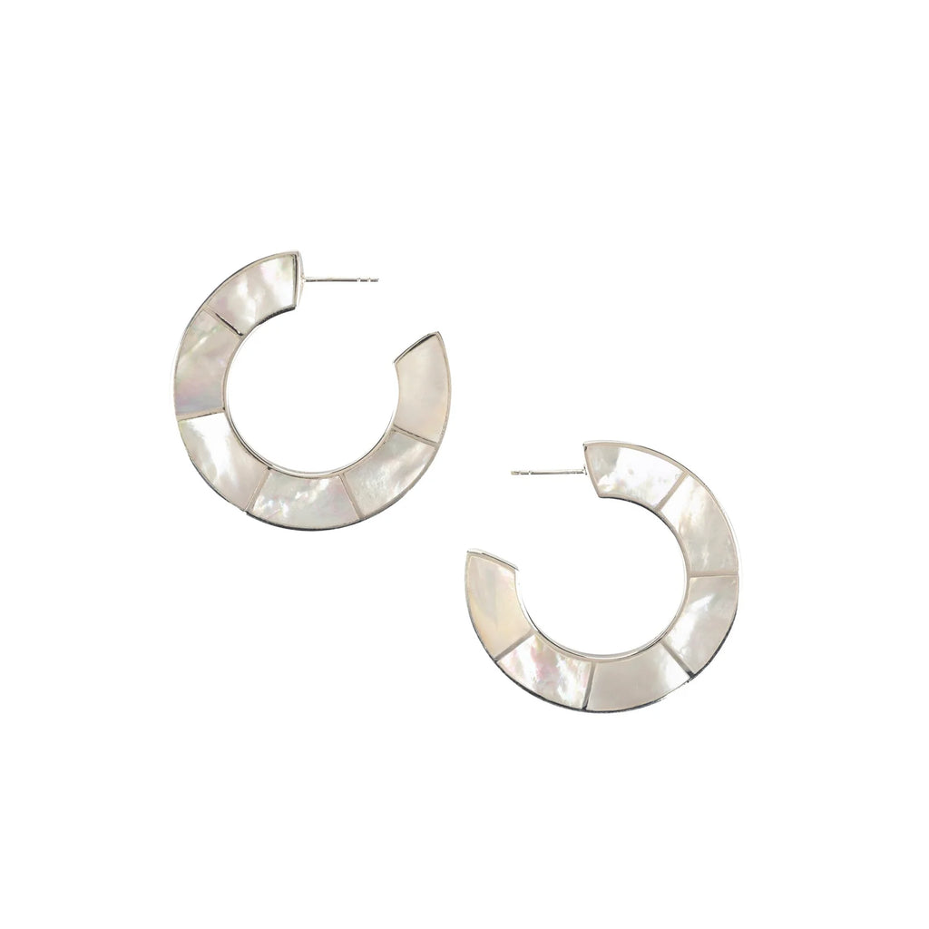 Sea Breeze Hoop Earrings