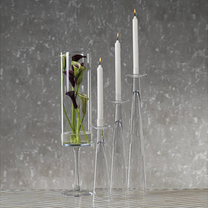 Amin Glass Candleholder