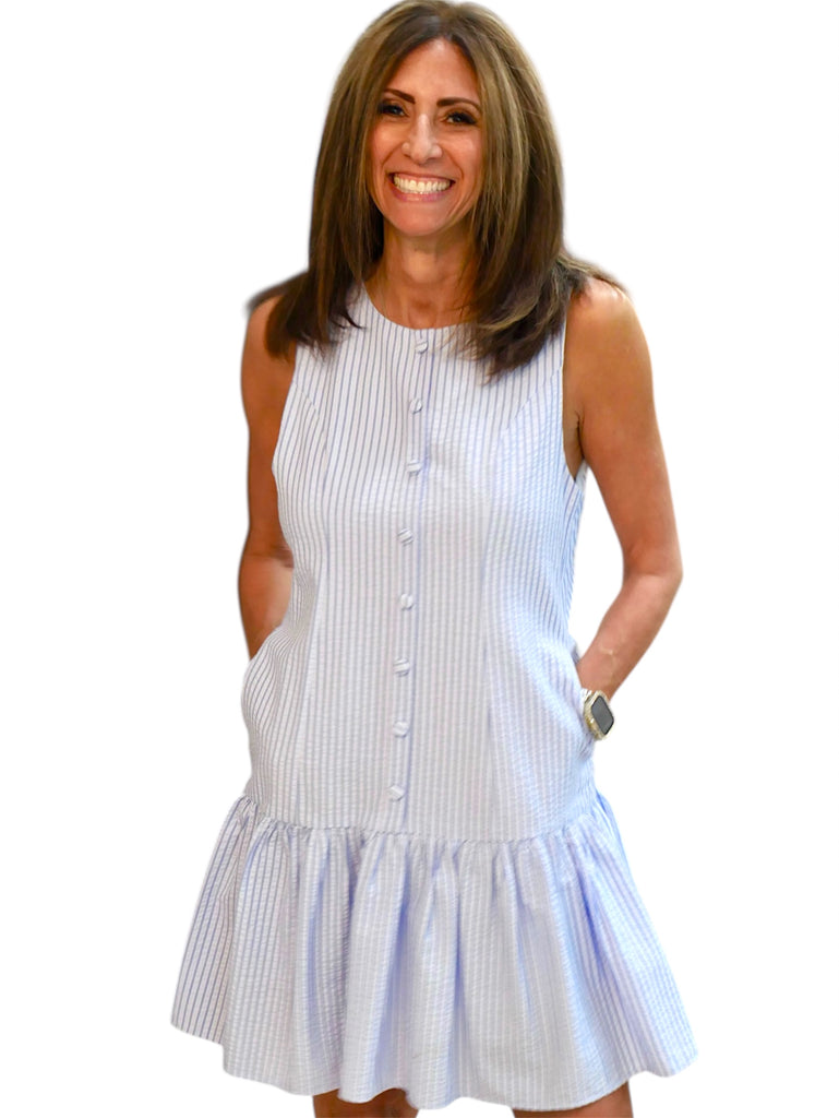 Tilly Sleeveless Striped Dress