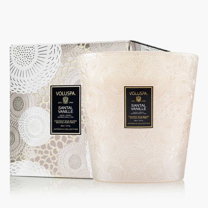 Santal Vanille 3W Hearth Candle