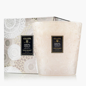Santal Vanille 3W Hearth Candle