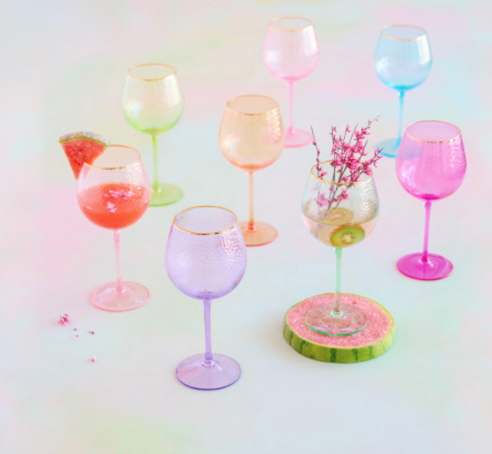 Wine Rainbow Glass