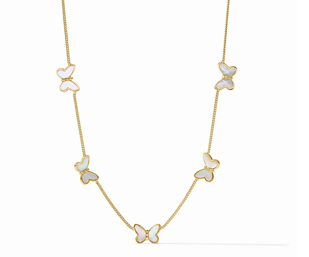 Papillon Delicate Station Necklace