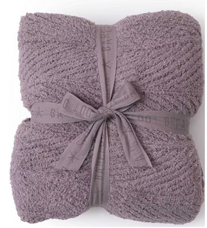 Cozy Shine Herringbone Blanket