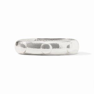 Solara Hinge Bangle - Silver