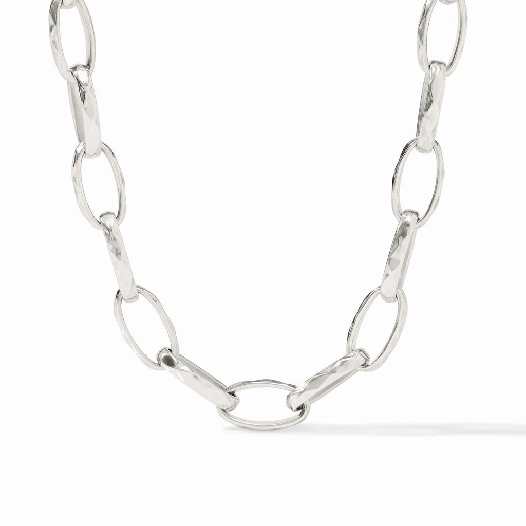 Solara Link Necklace - Silver