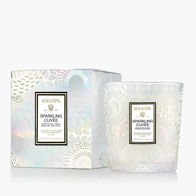 Sparkling Cuvée 90z Classic Box Candle