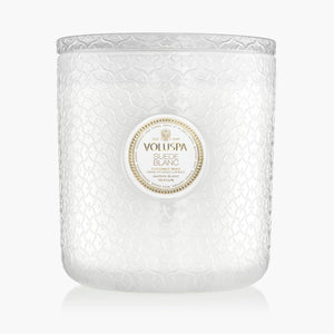 Suede Blanc 5W Hearth Candle