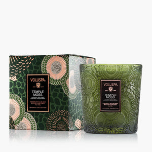 Temple Moss 9oz Boxed Candle