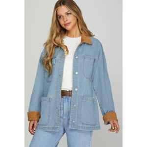 Johnna Washed Denim Jacket