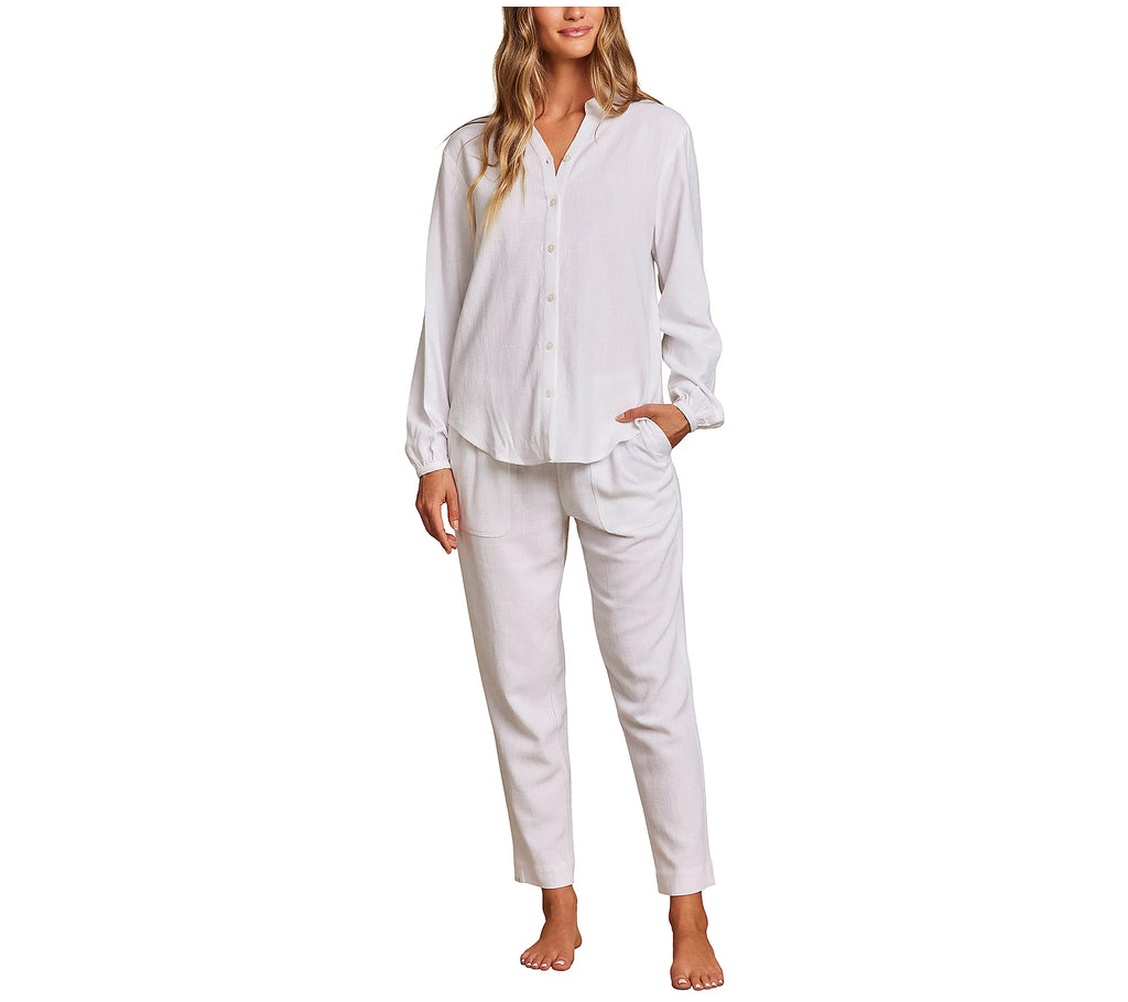 Linen Blend Blouse