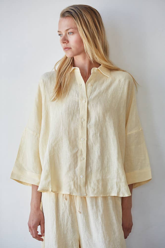 Chloe Woven Linen Shirt