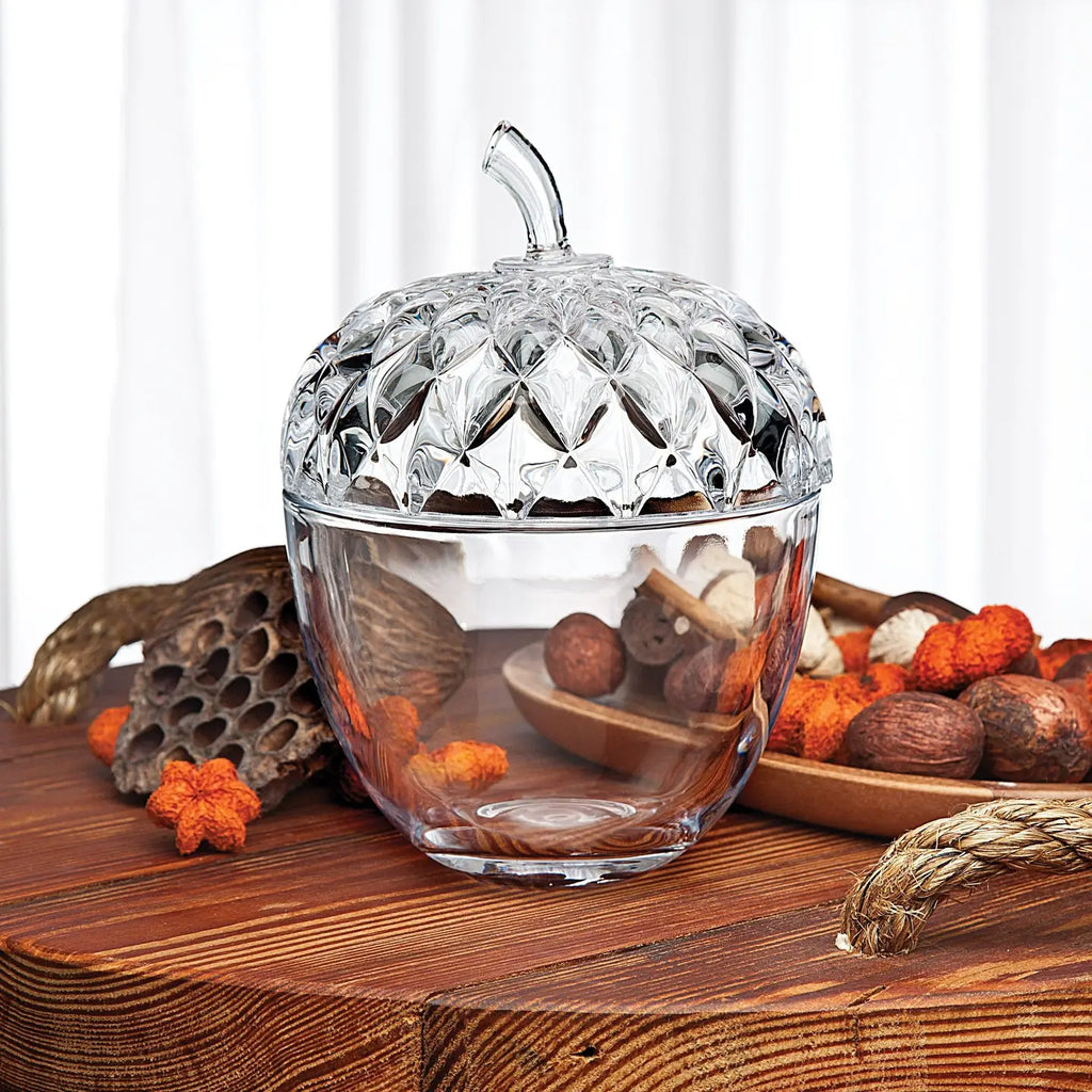 Harvest Acorn Jar