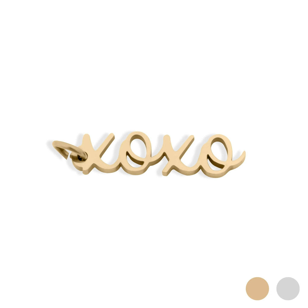 18K Gold XOXO Charm
