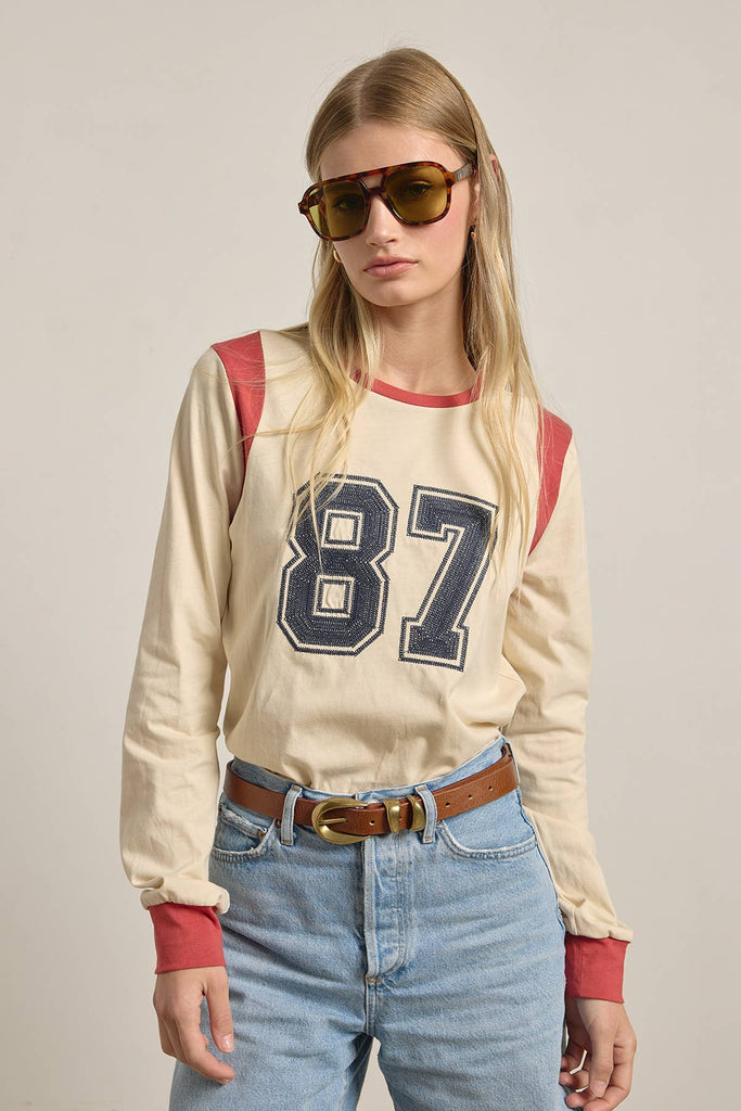 Janie Varsity Long Sleeve
