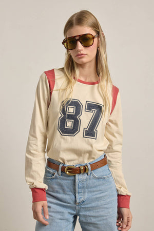 Janie Varsity Long Sleeve