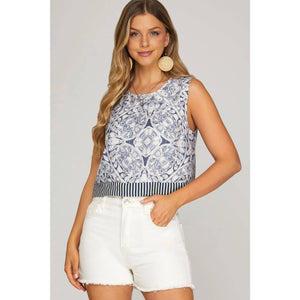 Nadine Print Top