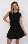 Dazed Bubble Hem Bodice Dress