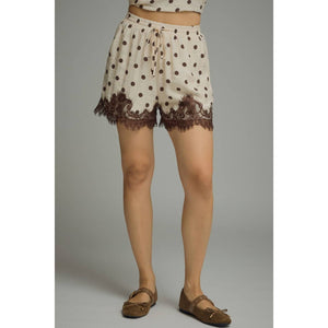 Hadley Polka Dot Lace Shorts