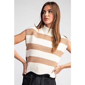 Chloe Striped Sweater Top