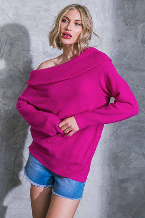 Skylar Off Shoulder Sweater