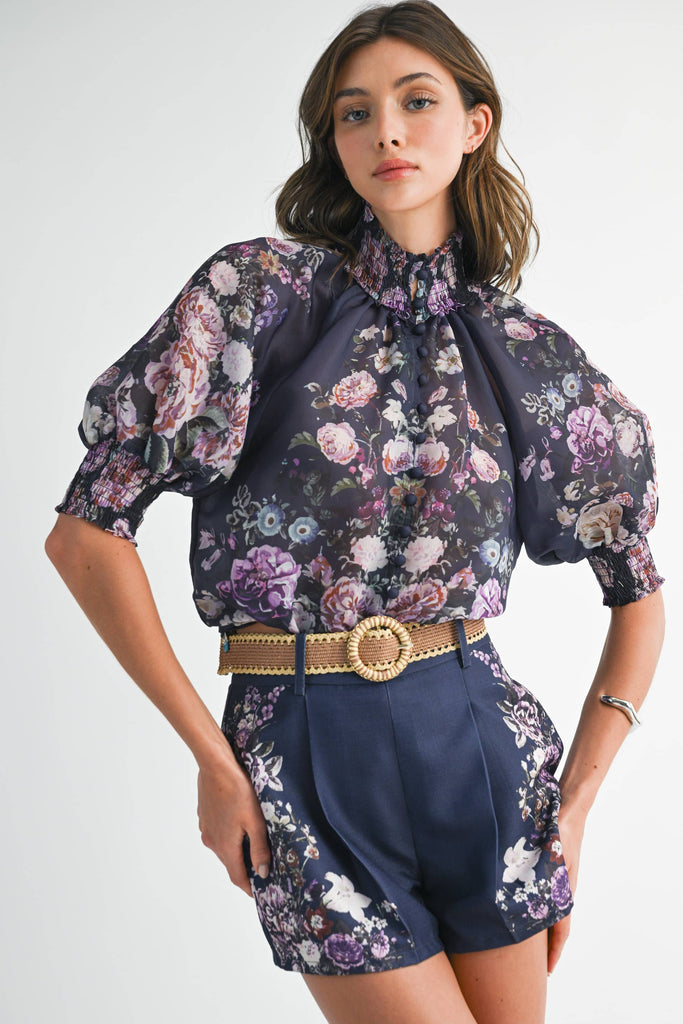 Floral Short Set