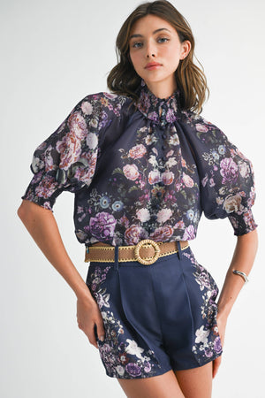 Floral Short Set