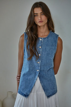 Capri Denim Vest